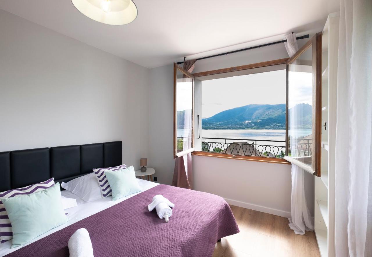 شقة T4 Avec Vue Imprenable Sur Le Lac D'Annecy فيير دو لاك المظهر الخارجي الصورة
